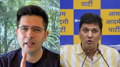 Raghav Chadha's Exit from AAP Triggers Political Clash