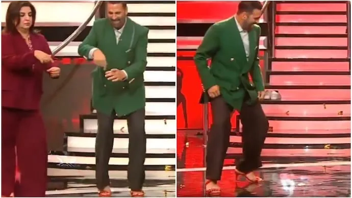 Akshay Kumar Dances in High Heels During 'Wheel of Fortune' Finale