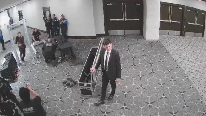 CCTV Footage Reveals Dramatic Gunman Incident at Trump Event