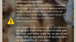 India Tests New National Cell Broadcast System for Emergencies