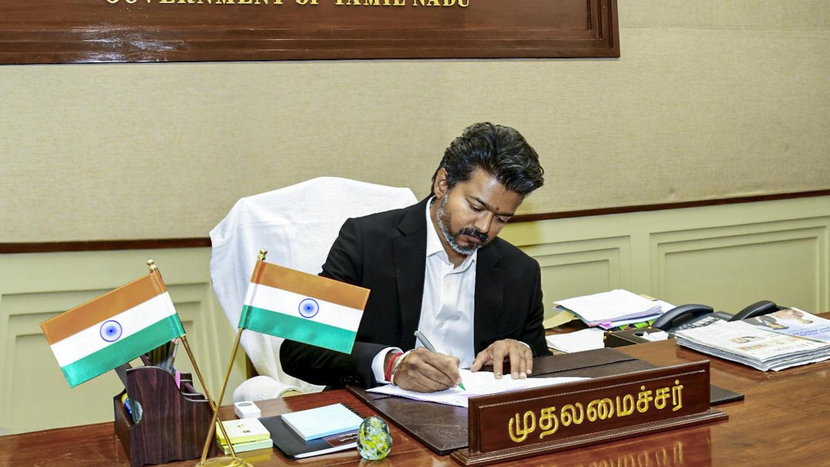 Tamil Nadu's New Chief Minister C. Joseph Vijay Outlines Priorities