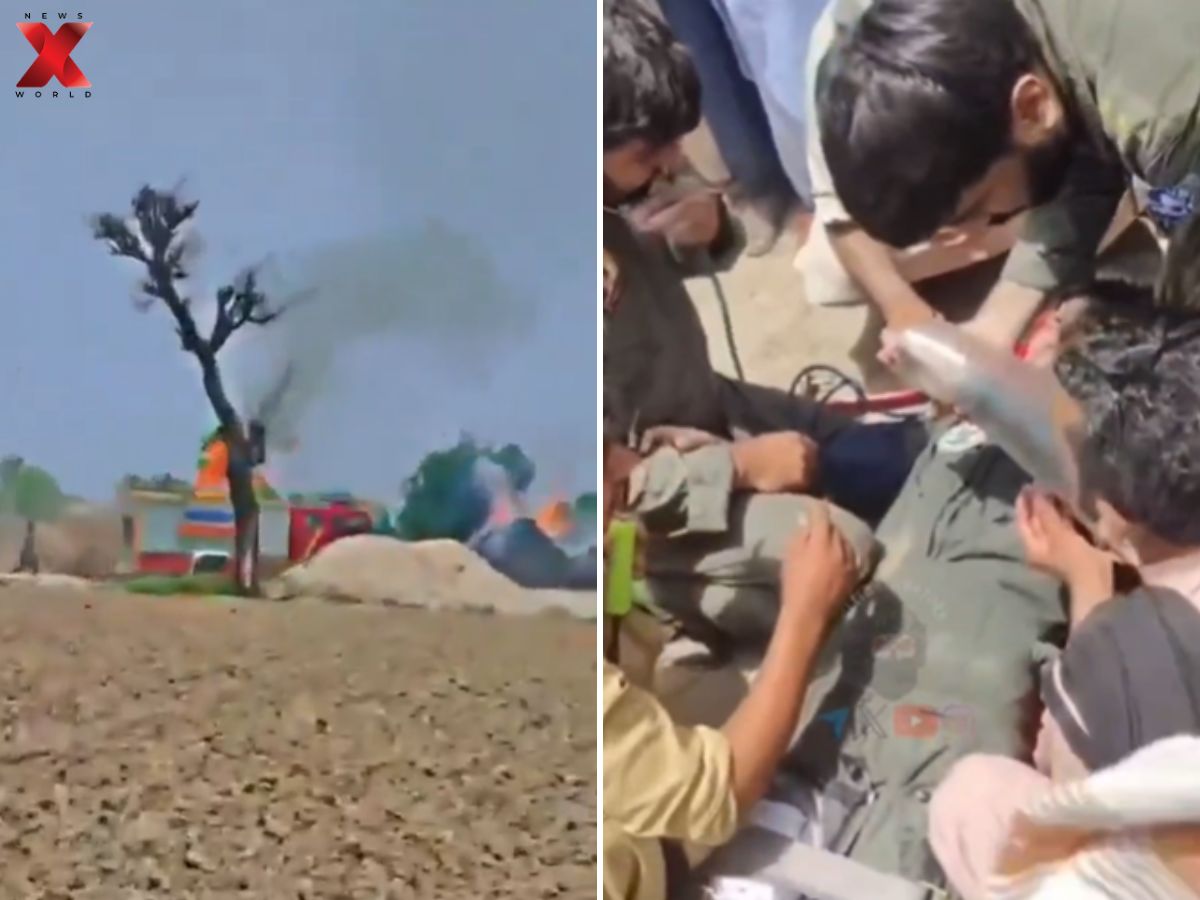 Pakistan Air Force Trainer Aircraft Crash in Mianwali Region