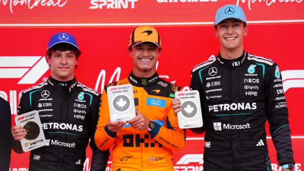 George Russell Secures Victory in Canadian Grand Prix Sprint Race