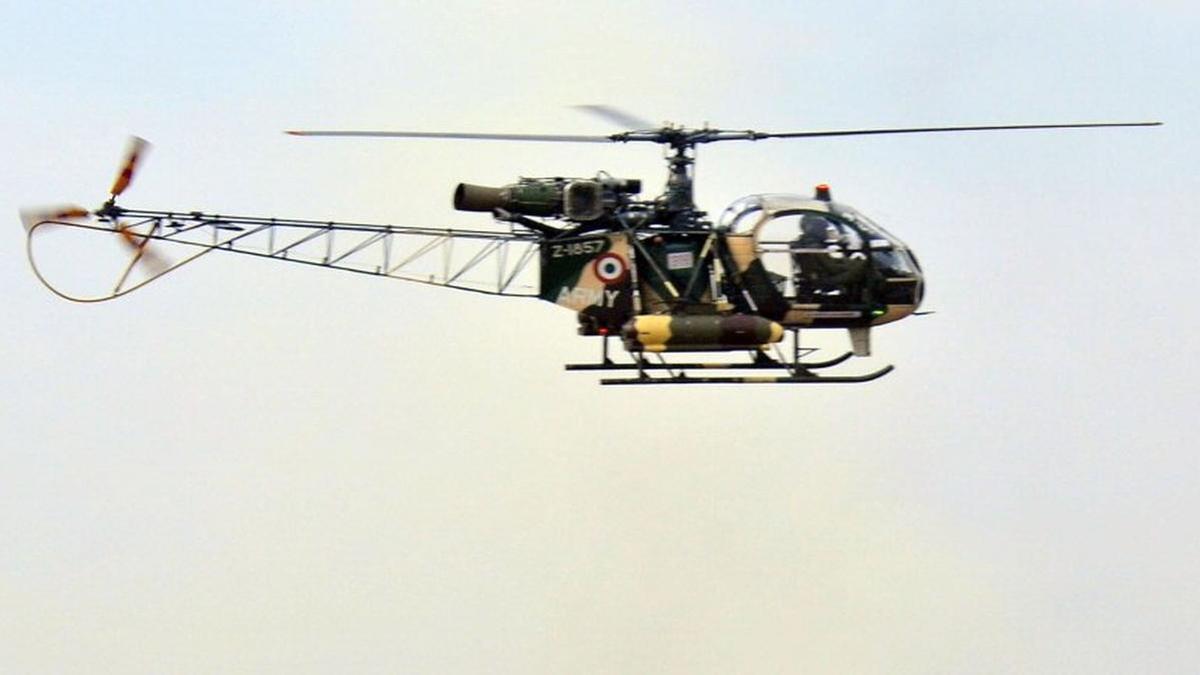 Investigation Launched After Army Helicopter Crash in Ladakh