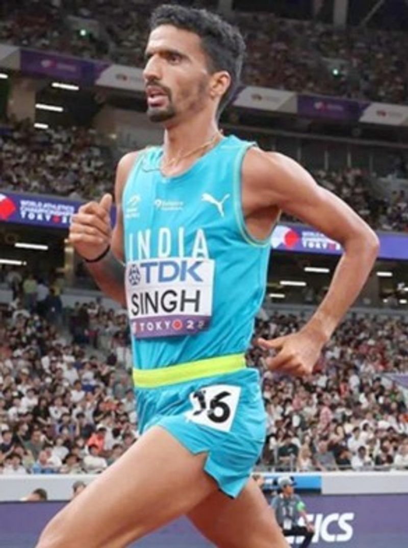 Gulveer Singh Sets New 5000m National Record at LA Track Festival