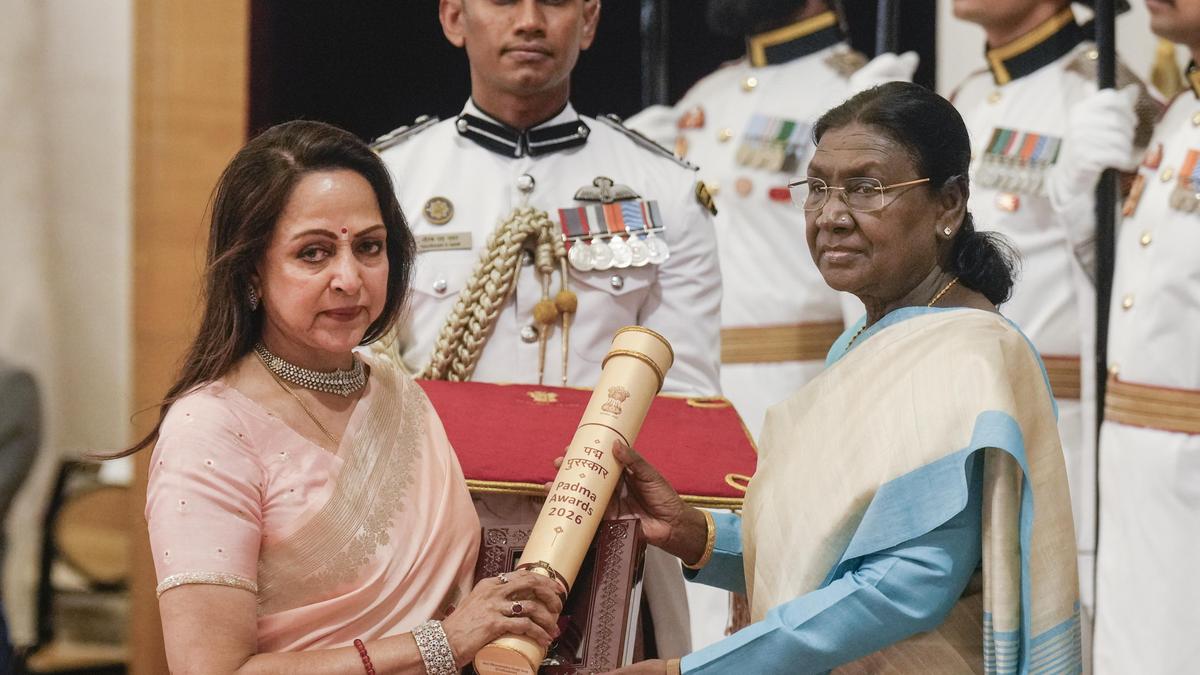 President Droupadi Murmu Awards 66 Padma Honours in New Delhi