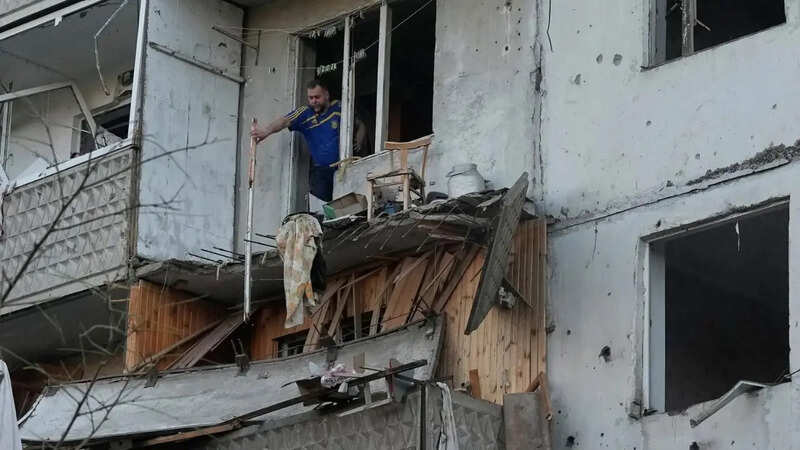 Russian Strikes in Ukraine Leave 22 Dead, Including Children