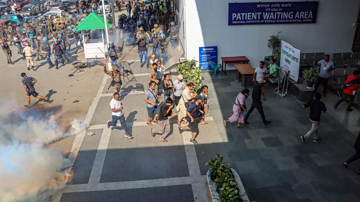 Protests Erupt in Manipur Over Medical Treatment for Injured Youth