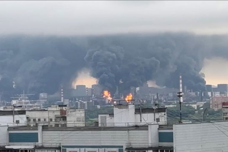 Ukrainian Drones Strike Moscow Oil Refinery Amid Conflict Escalation