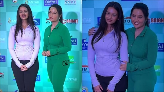 Maharashtra Chief Minister's Family Attends Yoga Day Celebration
