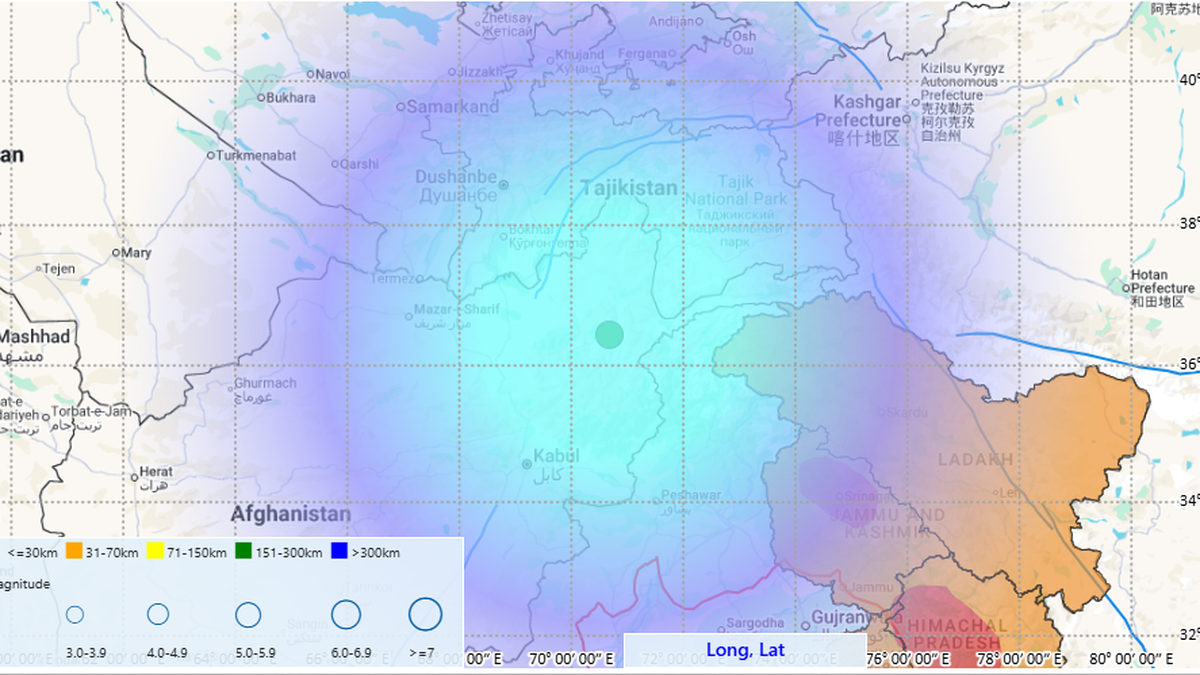 6.1 Magnitude Earthquake Hits Northeastern Afghanistan