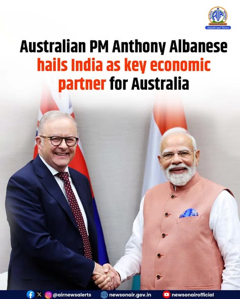 Australian PM Anthony Albanese Highlights India's Economic Role