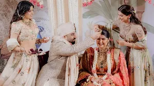 Anshula Kapoor Weds Rohan Thakkar Amidst Family Celebrations