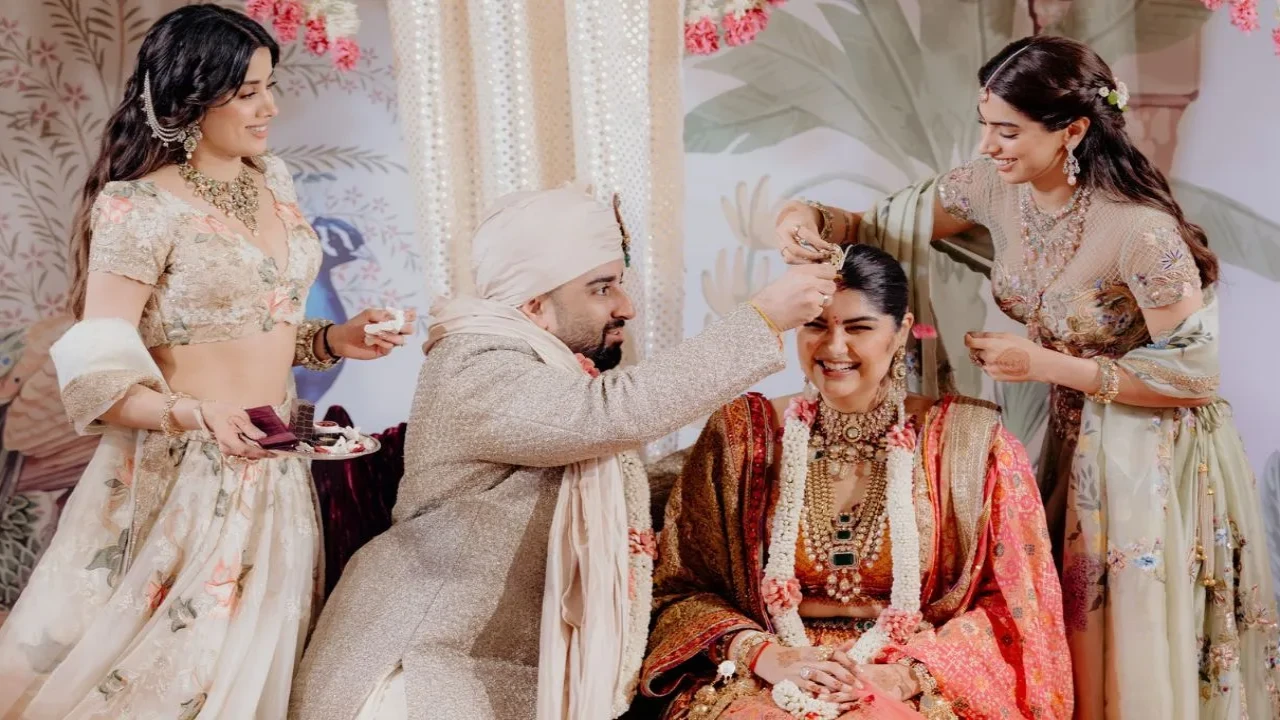 Anshula Kapoor Weds Rohan Thakkar Amidst Family Celebrations
