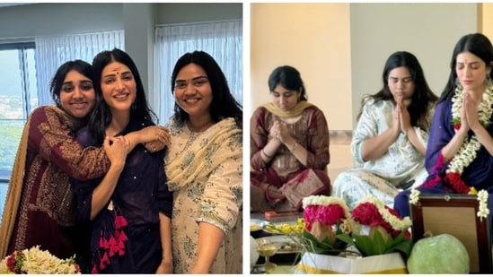 Shruti Haasan Celebrates Grihapravesh Ceremony in Chennai Home