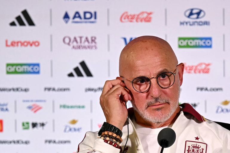 Spain's De la Fuente Celebrates Return to World Cup Final