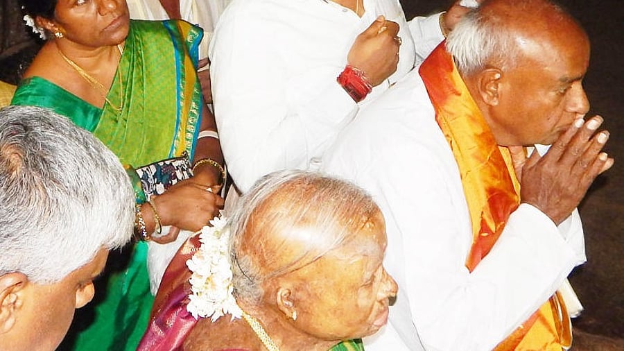 Chenamma Devegowda, Wife of Former PM, Dies at 89
