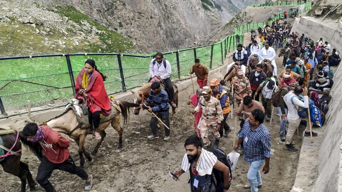 Temporary Suspension of Vaishno Devi and Amarnath Yatras Due to Weather