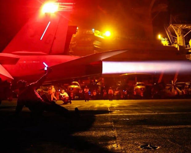 US Conducts Ninth Consecutive Air Strikes on Iran Amid Tensions
