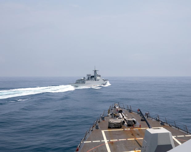Chinese Warship Conducts Live-Fire Drill Inside Japan's Economic Zone
