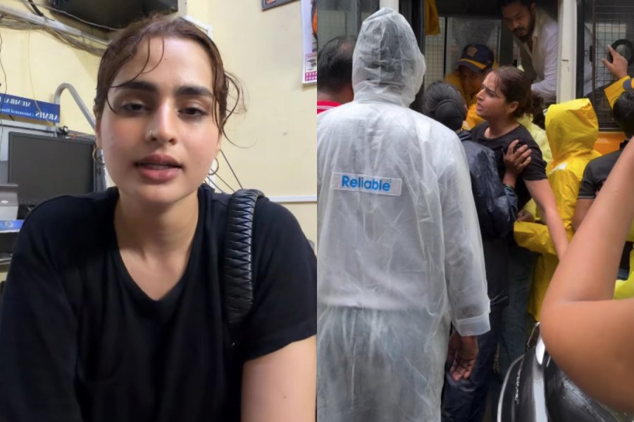 Uorfi Javed Faces Near Detention Amid Mumbai Protests