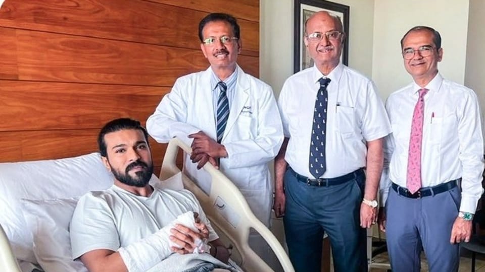 Ram Charan Shares First Post-Surgery Photo, Rest Duration Confirmed