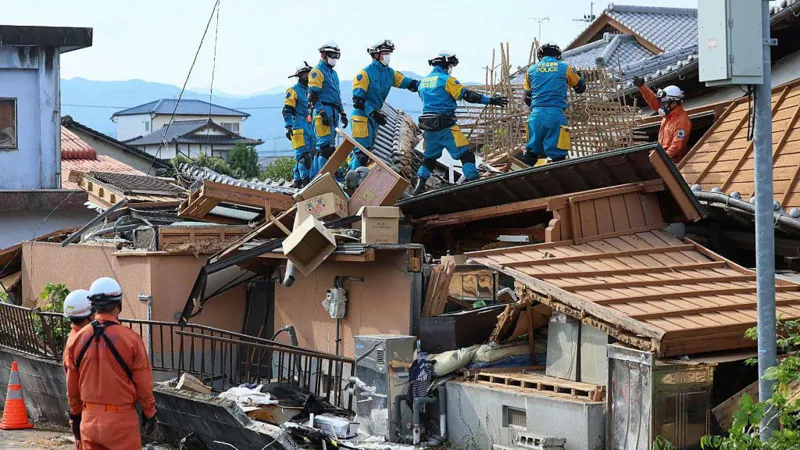 Death Toll Reaches 34 Amid Rescue Efforts Following Earthquake in Japan