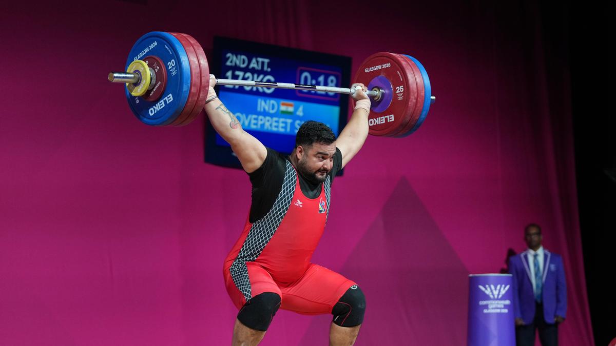 Lovepreet Singh Claims Silver in Commonwealth Games Weightlifting