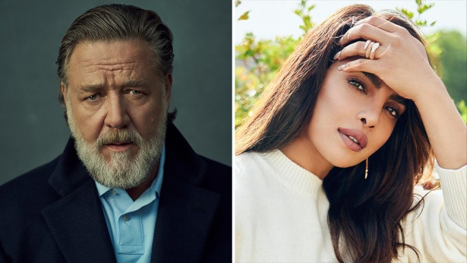 Russell Crowe and Priyanka Chopra Jonas to Star in 'Bluefly'
