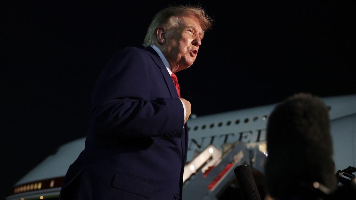 Donald Trump Reveals Departure from Air Force One in Turkey
