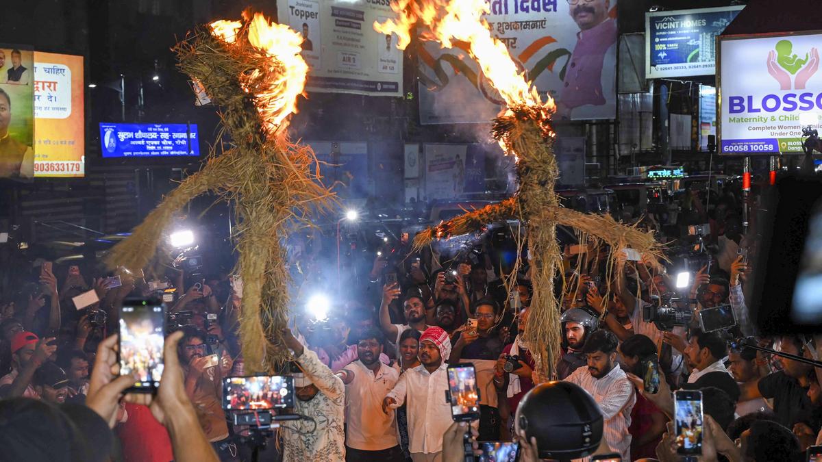 Protests Erupt in Jharkhand Over Recruitment Exam Irregularities