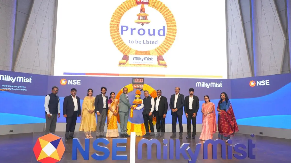 Milky Mist Dairy Food Makes Strong Debut on Indian Stock Exchange
