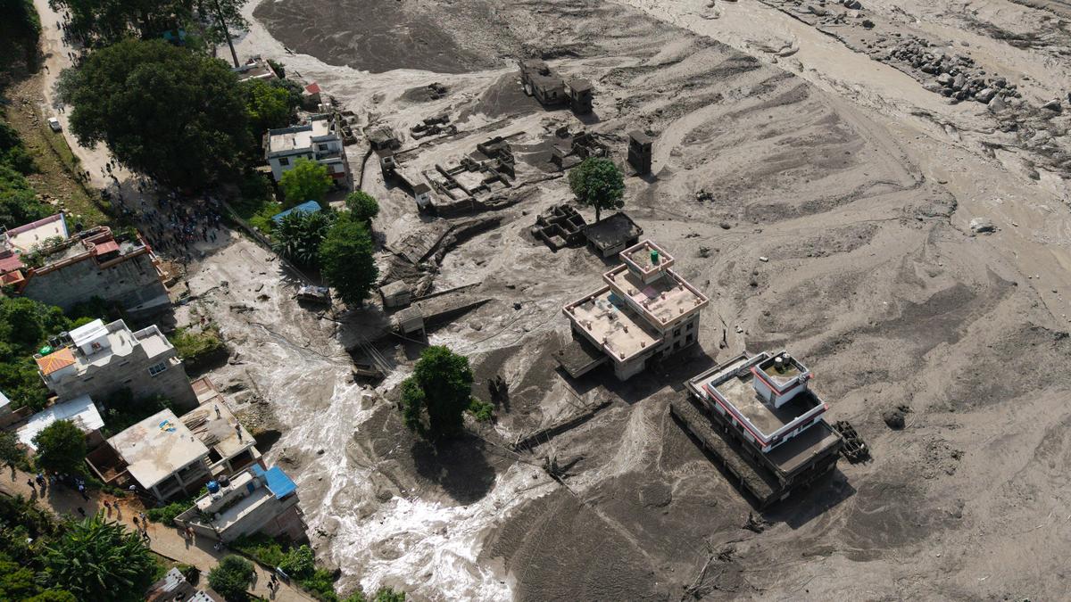 Flooding in Nepal Linked to Major Landslide in the Himalayas