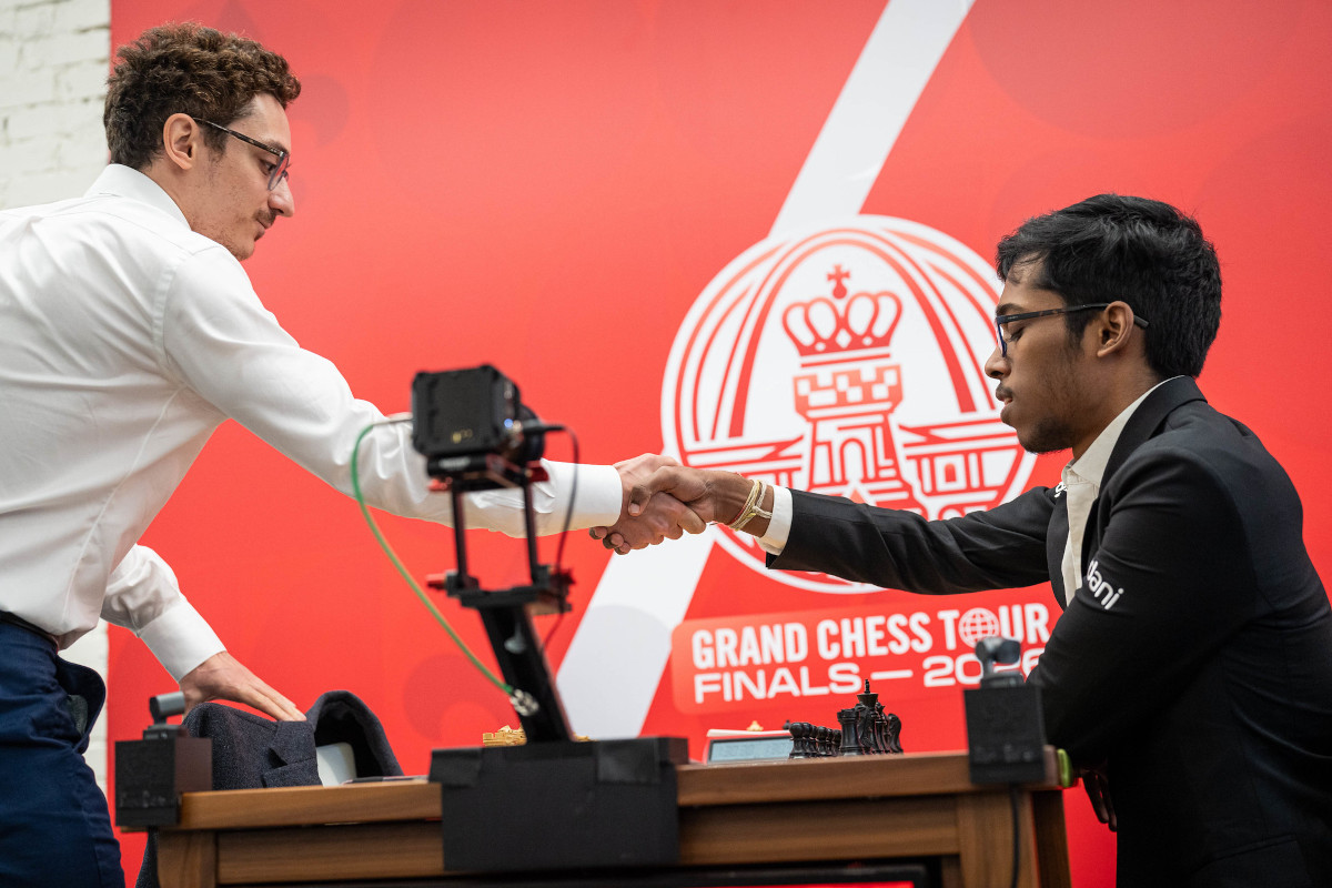 Grand Chess Tour Finals: Caruana Leads After First Game Victory