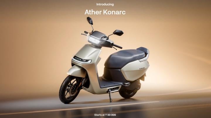 Ather Energy Launches Konarc Scooter Starting at ₹99,999 in India