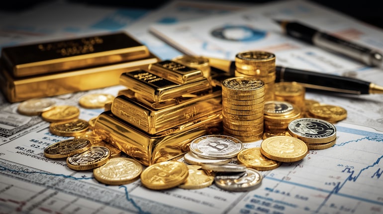 Gold and Silver Prices Fluctuate Amid US Economic Data Focus