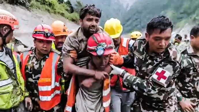 Nepal Floods: Workers Rescued from Trishuli Hydropower Tunnel