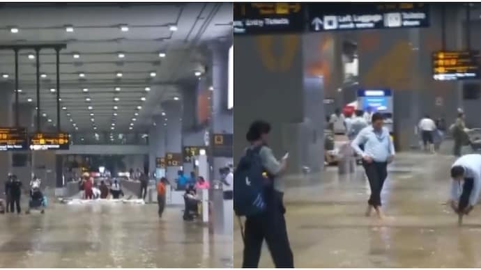 Delhi Airport Flooding After Heavy Rain Leads to Travel Disruptions