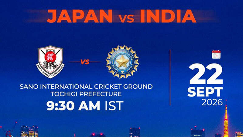 India and Japan to Compete in Historic T20I for Suzuki Cup