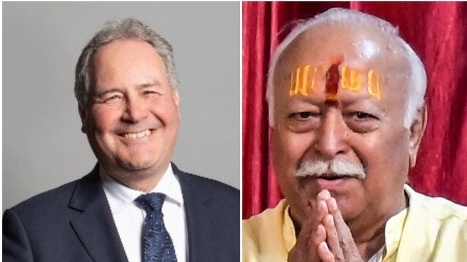UK MP Defends RSS Chief Mohan Bhagwat's Visit Amid Controversy