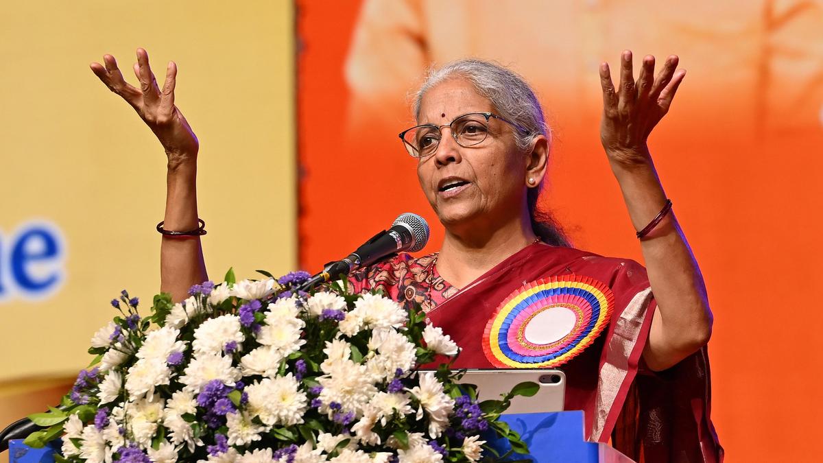 Nirmala Sitharaman Encourages Youth to Prioritise Nation's Needs