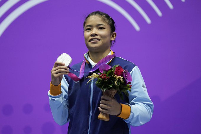 Naorem Roshibina Devi Secures Silver at Asian Games 2026