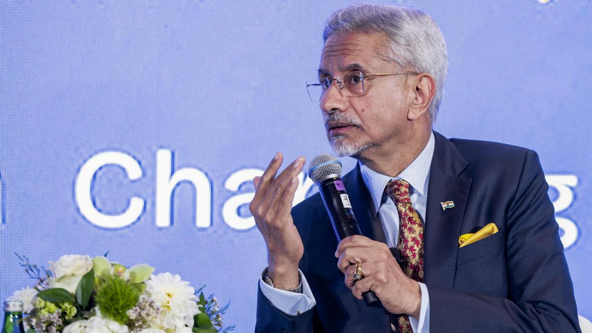Jaishankar Calls Attacks on Civilian Shipping ‘Indefensible’