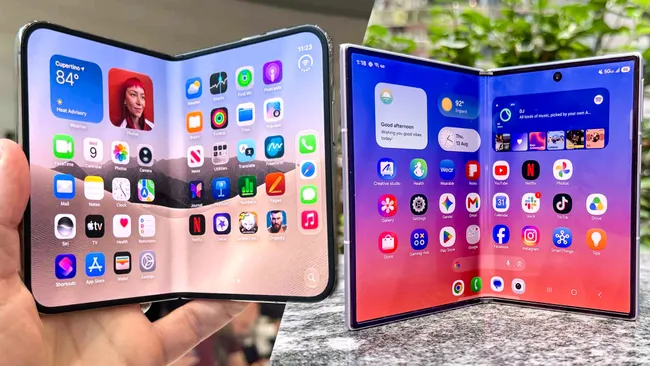 Google's Android Chief Discusses iPhone Duo and Future of Foldables