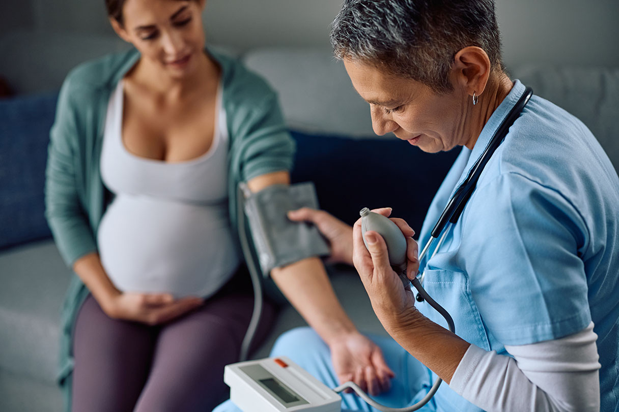 Impact of High Blood Pressure During Pregnancy on Heart Health