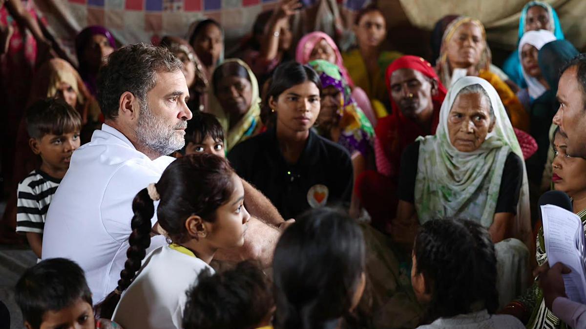 Rahul Gandhi Questions Voter Deletions During Visit to Bela Estate