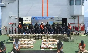 Indian Coast Guard Intercepts Drug-Smuggling Operation at Sea