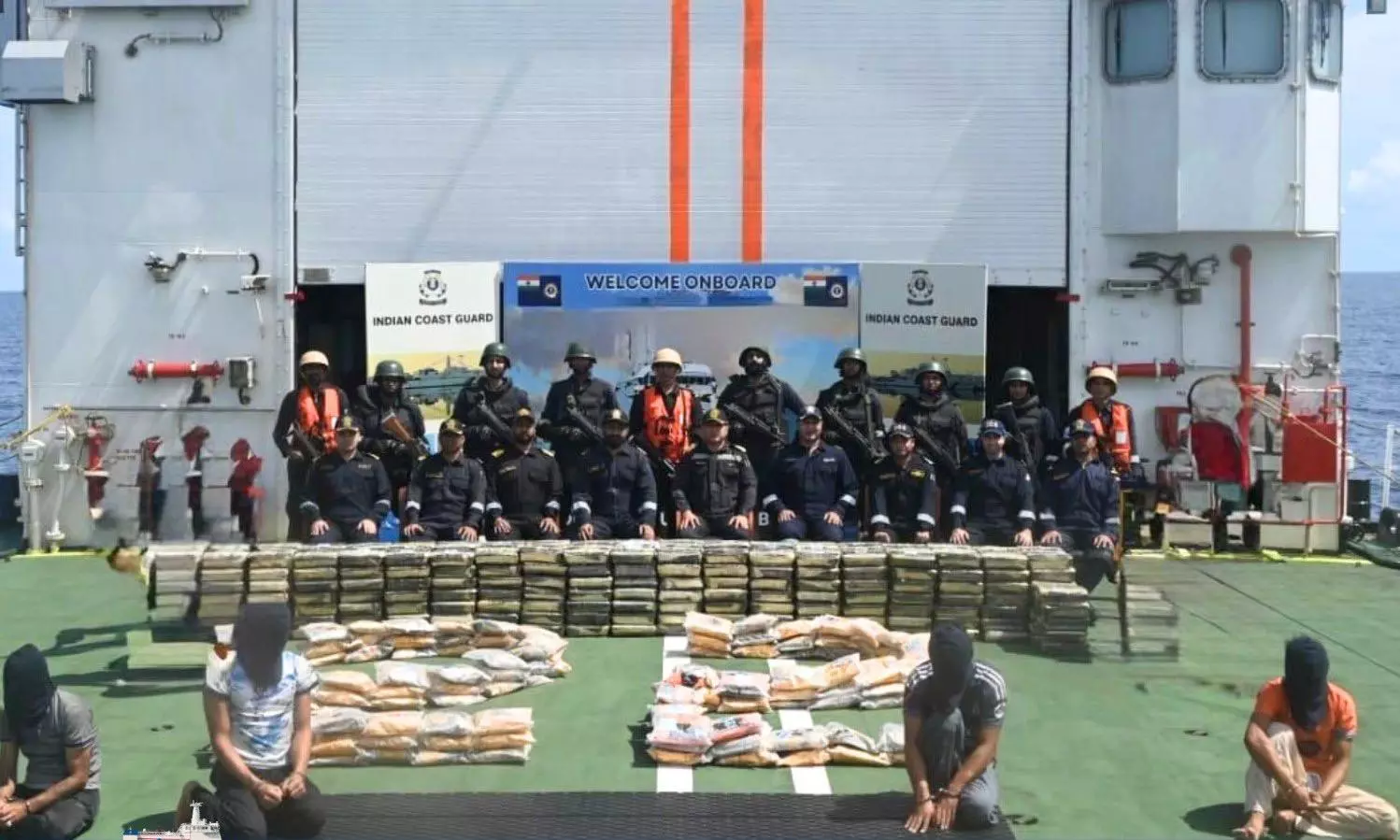 Indian Coast Guard Intercepts Drug-Smuggling Operation at Sea