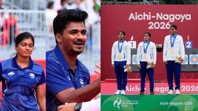 India Women's Archery Team Secures Gold at Asian Games 2026