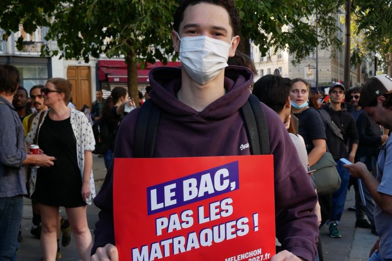 France Suspends Stun Grenade Use Amid Student Protest Outcry